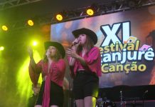 Duda e Camila são bicampeãs do Festival Caçanjurê da Canção