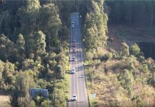 Drone da Polícia Militar Rodoviária flagra ultrapassagem perigosa