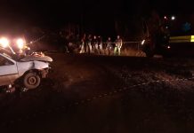 Colisão entre dois carros deixa motorista ferido