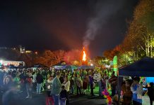 Festa da Fogueira reúne milhares de pessoas em Caçador