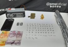 PM apreende adolescente que sucedeu o marido no tráfico