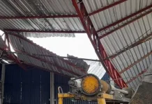 Granizo e vento causam prejuízos em Campos Novos