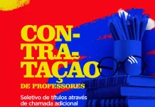 Chamada adicional para contratação temporária de professores será na terça-feira (1º)