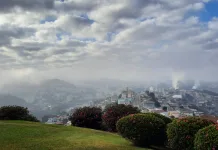 Sistema de alta pressão provoca variação de nuvens nesta segunda-feira