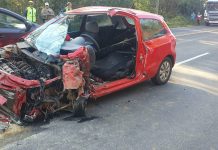 Acidente na SC-135 deixa três pessoas feridas