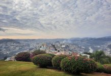 Tempo nublado em Santa Catarina nesta quarta-feira