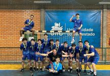 Handebol masculino de Videira conquista ouro no regional dos Joguinhos Abertos