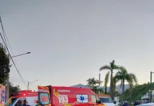 Trabalhadores são atropelados enquanto pintavam faixa de pedestres