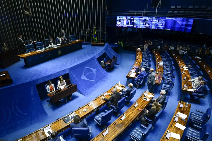 Plenário do Senado Federal em Brasília