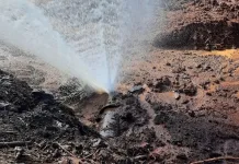 Rompimento de adutora provoca paralisação no abastecimento de água