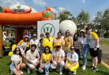 Setembro Amarelo é destacado em caminhada no Parque Central em Caçador