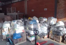 Videira arrecada 4,5 toneladas de doações