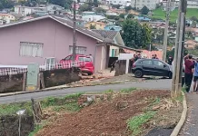 Acidentes movimentaram os Bombeiros Voluntários de Caçador