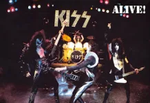 Alive! Primeiro disco ao vivo da banda Kiss completa 48 anos