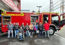 Acadêmicos de Jornalismo realizam atividade nos Bombeiros Voluntários