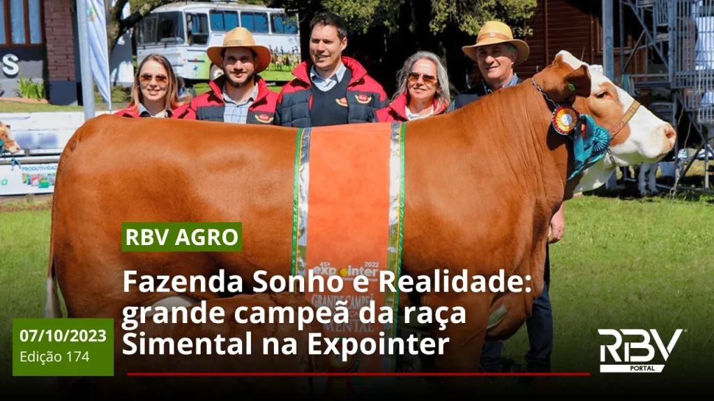Animais premiados da Fazenda Sonho e Realidade