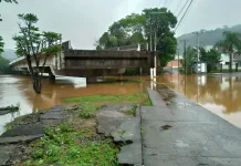 Nível do Rio do Peixe começa baixar após chuva parar