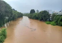 Rio do Peixe entra em nível de alerta