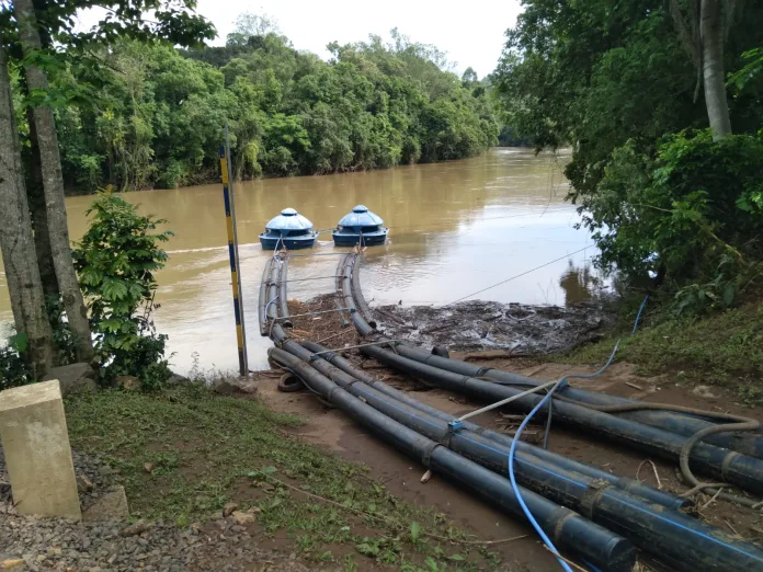 Captação de água em Videira está dentro da normalidade