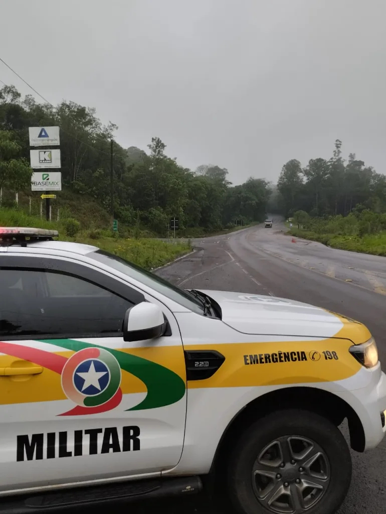 SC-453 em Ibicaré tem trânsito liberado