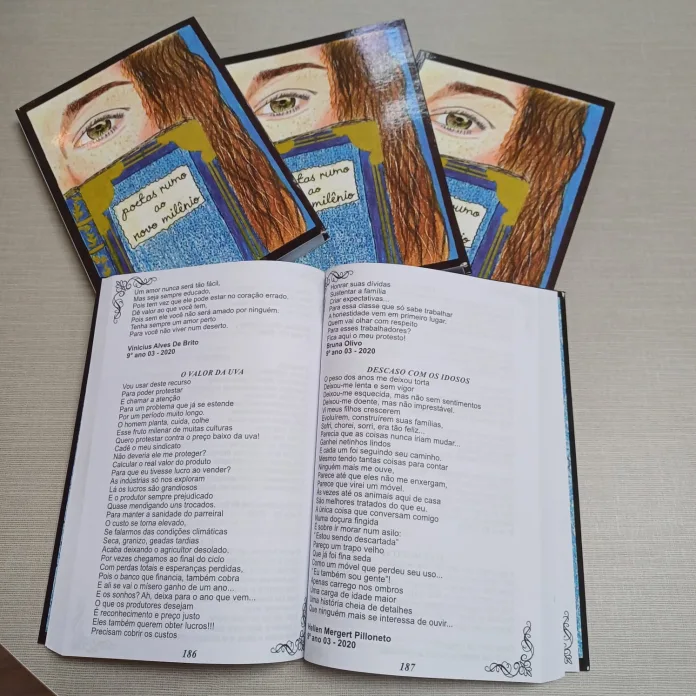 Escolas de Pinheiro Preto lançam mais uma edição do livro de poesias
