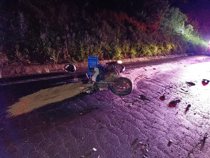 Motociclista fica ferido em colisão na SC-350, sentido Lebon Régis