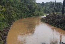 Acessos ao Assentamento Hermínio estão alagados em Caçador