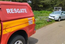 Motociclista morre após colisão com carro em Curitibanos