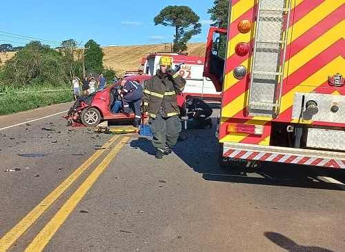 Duas mortes já registradas em acidente entre Videira e Fraiburgo