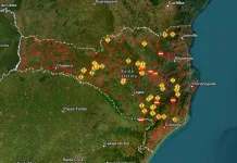 Estado lança mapa com situação de rodovias catarinenses em tempo real