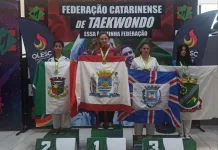 Taekwondo garante mais medalhas na Olesc para Caçador