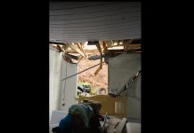 Estragos já são registrados em Caçador devido as chuvas