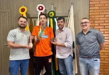 Atleta de Lebon Régis é bicampeão brasileiro paradesportivo