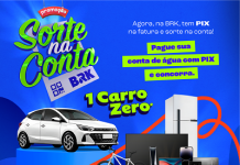 Sorte na conta BRK: Primeiro sorteio é em 28 de outubro