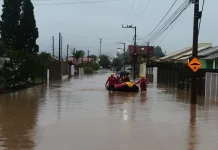 Chuvas em SC: 131 cidades registram ocorrências