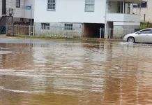 Videira tem novamente pontos de alagamento e vias interditadas