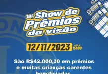 19° Show de Prêmios da Visão será neste domingo