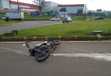 Motociclista morre em acidente na SC-135 em Videira