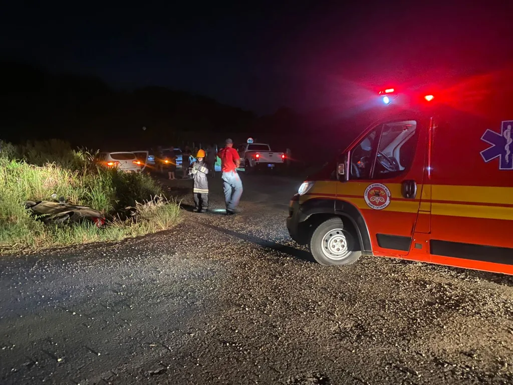 Acidente na SC-135: cinco pessoas são encaminhadas ao hospital após colisão