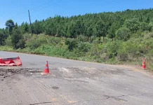 SC-350 está com trânsito liberado entre Lebon Régis e a BR-116