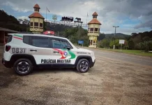 PM de Rio das Antas prende dois homens por tráfico e roubo