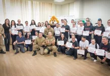 Proerd para Pais forma a terceira turma em Caçador