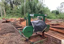 Polícia Militar Ambiental flagra serraria irregular no interior de Lebon Régis