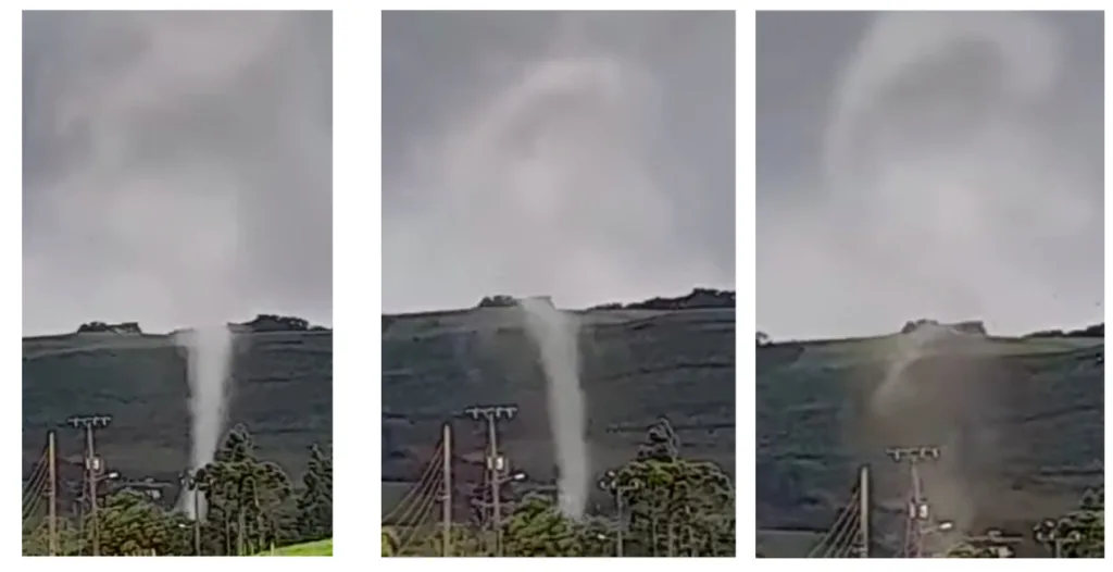Tornado é confirmado em Rio das Antas