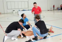 UNIARP e Bombeiros Voluntários realizam simulação de atendimento pré-hospitalar