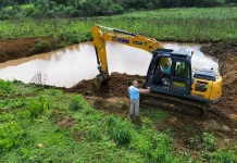 Calmon inicia projeto de construção de açudes no interior