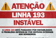 Bombeiros Voluntários de Caçador esclarecem problema no número de emergência