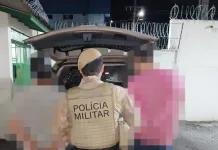 Polícia Militar prende dois foragidos após troca de tiros em Caçador
