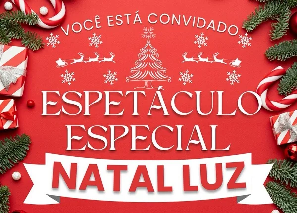 Prefeitura de Caçador e UNIARP realizam espetáculo Natal Luz