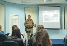 Polícia Militar e comerciantes se unem para prevenir crimes em Caçador